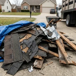 Roofing Debris